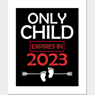 Only Child Expires 2023 Big Sister Big Brother Announcement Posters and Art